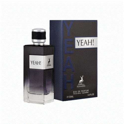 عطر ادکلن ادوپرفیوم مردانه الحمبرا یاه پارفوم رایحه ایو سن لورن وای له پارفوم حجم 100 میل