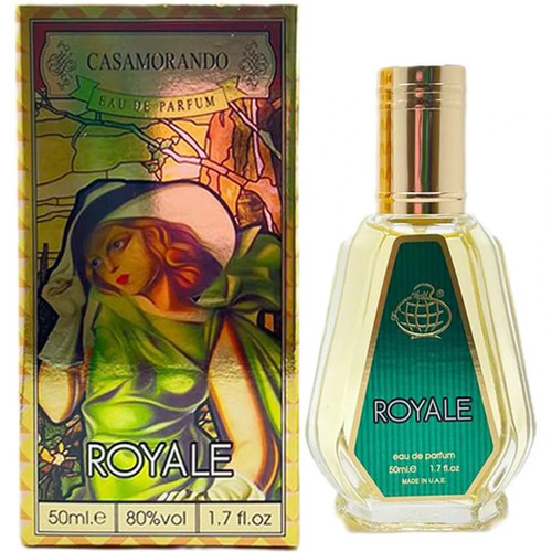 عطر ادوپرفیوم زنانه فراگرنس ورد مدل Casamorando Royale رایحه شیرین گرم ۵۰ میل