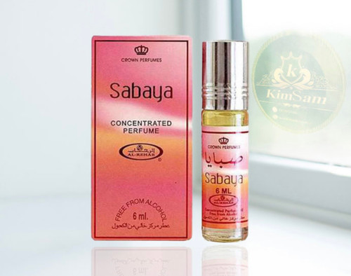 عطر ادوپرفیوم الرحاب مدل صبایا حجم ۶ میل رایحه شیرین و گرم