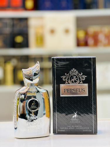 عطر ادوپرفیوم مردانه الحمبرا مدل پرسیوس رایحه شیرین